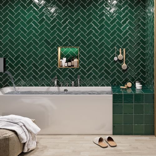 Carrelage en céramique émaillée - GLAMOUR   - El barco - brillant / d'intérieur / de salle de bain
