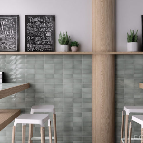 Carrelage en grès cérame - CRACKLE - Equipe Cerámicas - brillant / d'intérieur / mural