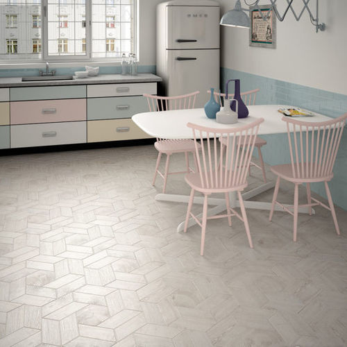 Carrelage en grès cérame - HEXAWOOD - Equipe Cerámicas - mat / d'intérieur / mural