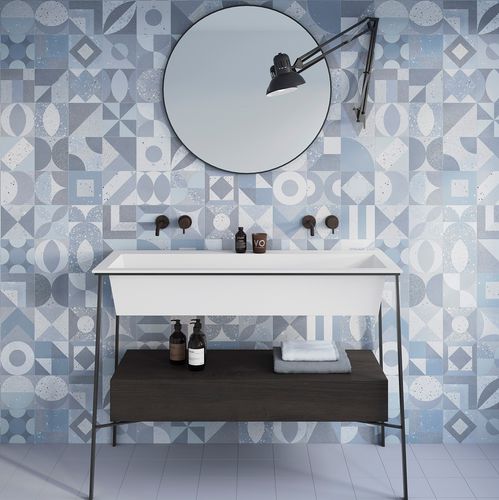 Carrelage en grès cérame - FUSION - GAYAFORES - mat / d'intérieur / de salon