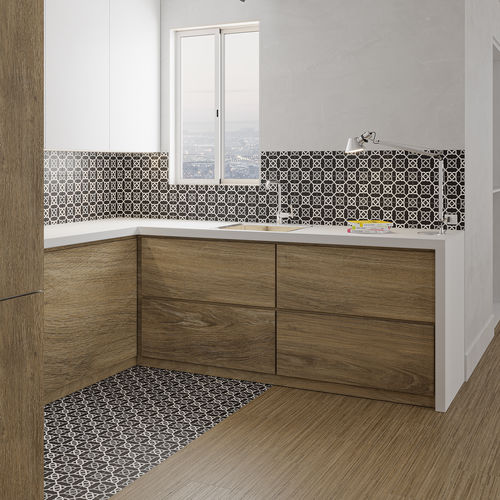 Carrelage en grès cérame - NAUTIC - GAYAFORES - mat / émaillé / d'intérieur