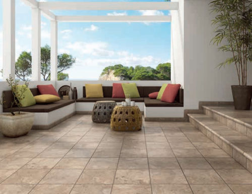 Carrelage en grès cérame - ROCKS - Gres de Aragón - poli / d'intérieur / pour plage de piscine