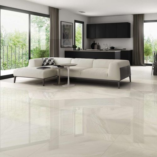 Carrelage en grès cérame - QUINA - Grupo Halcón - brillant / d'intérieur / de salon