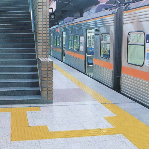 Dalle podotactile en grès cérame - TODAGRES : TRAFFIC SPECIAL - Todagres