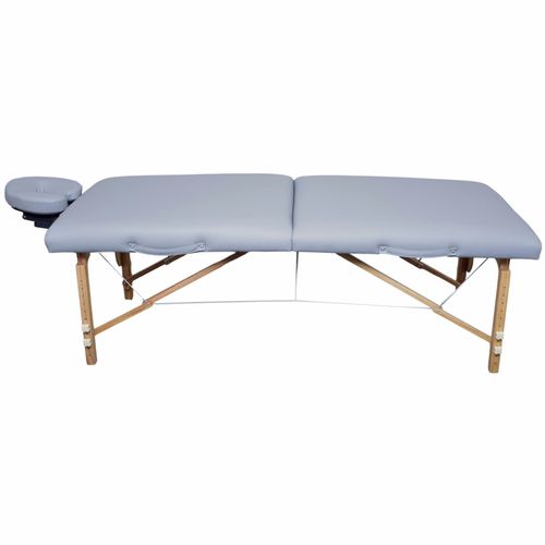 Table de massage pliante - ECOLYTE - Touch America - bois / en vinyle / à hauteur réglable