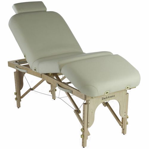Table de massage pliante - MULTIPRO - Touch America - en bois / en mousse de polyuréthane / à hauteur réglable