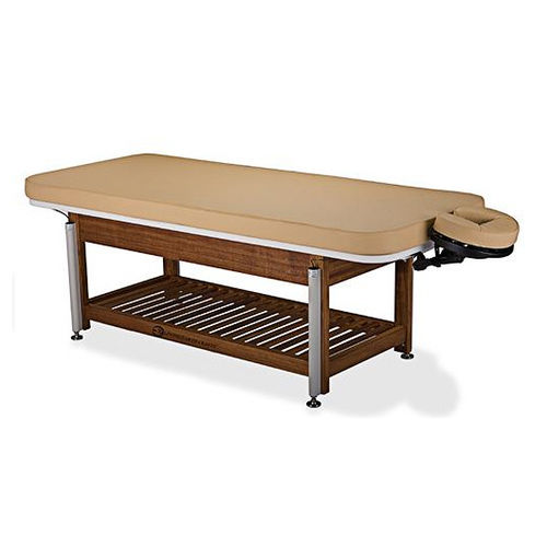 Table de massage hydraulique - NAPA LA MER™ SPA AND SALON TEAK BASE - Living Earth Crafts - professionnelle