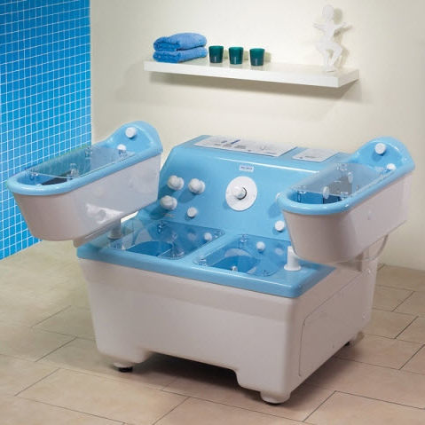 Pédiluve professionnel - FOUR-CELL - Trautwein - à poser