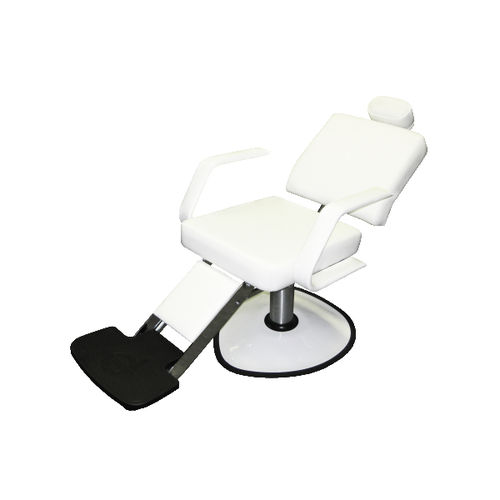 Fauteuil de coiffure en tissu - TARA : D41TB-LL - Belvedere - avec repose-pieds / à dossier inclinable / avec repose-tête