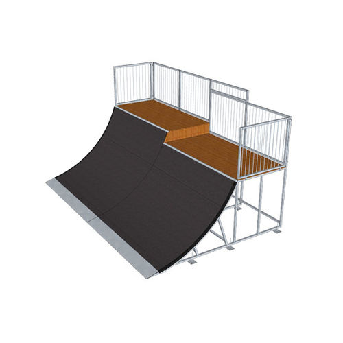 Quarter pipe pour skatepark - START - Vertical Technik AG