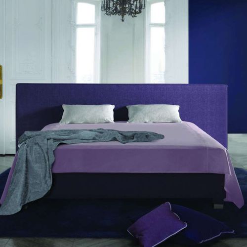 Tête de lit pour lit double - CUBE WIDE - Treca Paris - contemporaine / en cuir / tapissée