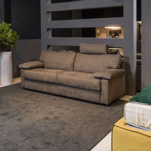 Canapé lit - MAX - Respace - contemporain / en tissu / avec repose-tête