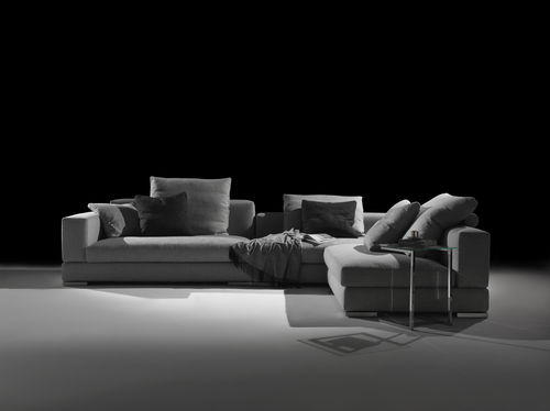 Canapé modulable - REGODUE - Respace - contemporain / en tissu / gris