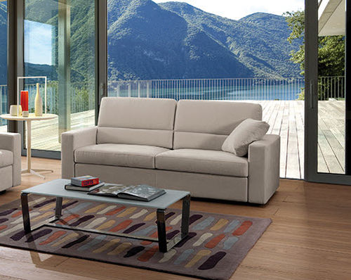 Canapé contemporain - LAND - Respace - en tissu / beige / 2 places