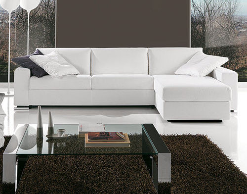 Canapé modulable - MERCURIO BL - Respace - contemporain / en tissu / en cuir