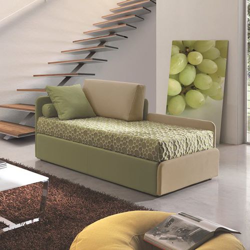 Canapé contemporain - PER-2 - Respace - en tissu / avec lit gigogne / multicolore