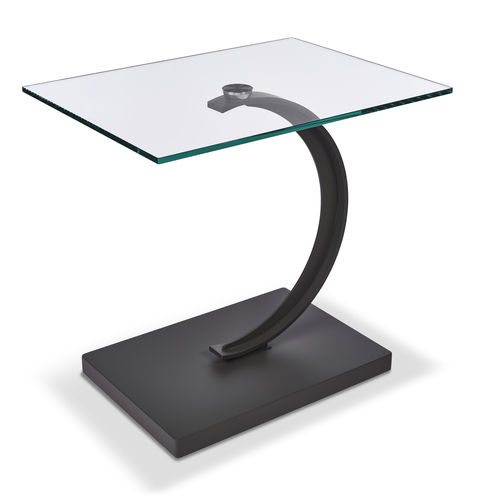 Table d'appoint contemporaine - K440 HOZ - Ronald Schmitt Design - en bois / en verre / en céramique