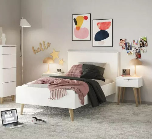 Lit simple - BLOOM - Meubles Célio - contemporain / sur mesure / avec canapé