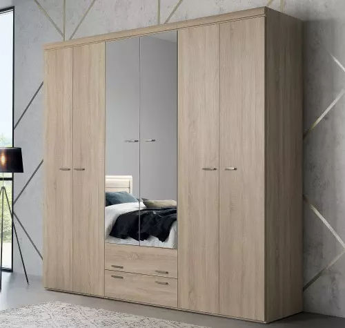 Armoire contemporaine - MULTY - Meubles Célio - en mélaminé / à portes battantes / à tiroir