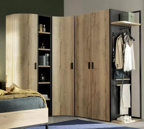 Armoire modulable - EIFFEL - Meubles Célio - contemporaine / en aluminium anodisé / en mélaminé