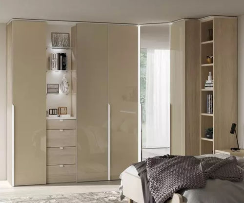 Armoire contemporaine - BLOOM - Meubles Célio - en mélaminé / à portes battantes / à tiroir
