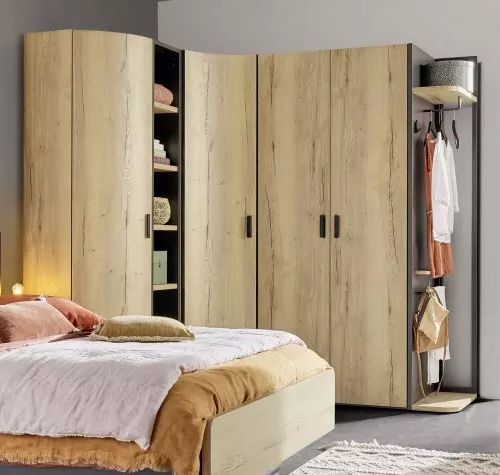 Armoire modulable - EIFFEL - Meubles Célio - contemporaine / en mélaminé / à portes battantes