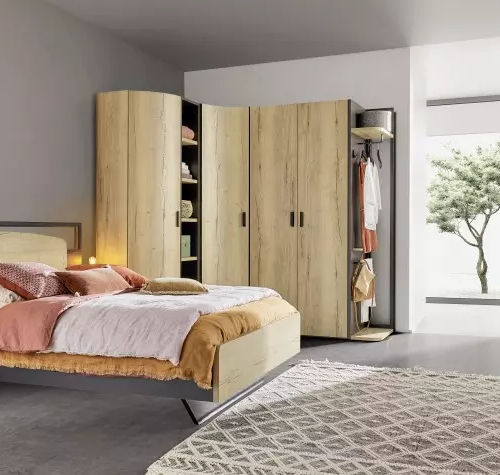 Armoire modulable - EIFFEL - Meubles Célio - contemporaine / en mélaminé / à portes battantes
