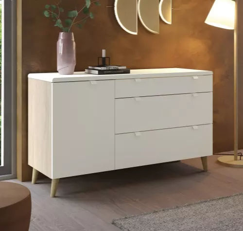 Commode contemporaine - BLOOM - Meubles Célio - en mélaminé / avec rangement / avec porte
