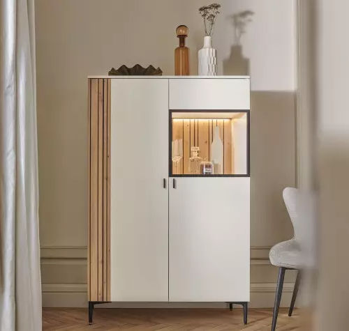 Vaisselier contemporain - TOPAZE - Meubles Célio - en mélaminé
