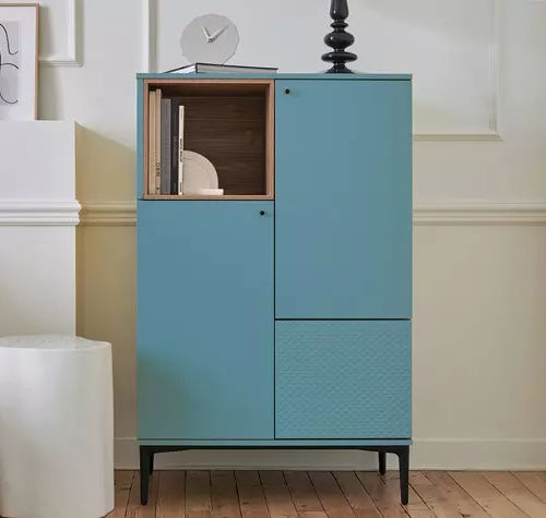 Vaisselier contemporain - PIGMENT - Meubles Célio - en aluminium anodisé / en mélaminé