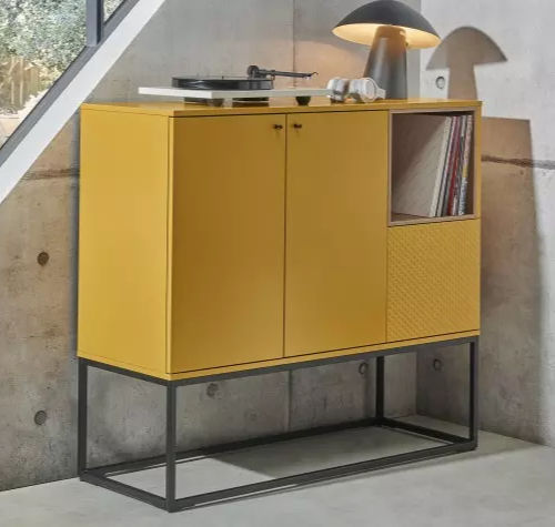 Buffet haut - PIGMENT - Meubles Célio - contemporain / en métal / en mélaminé