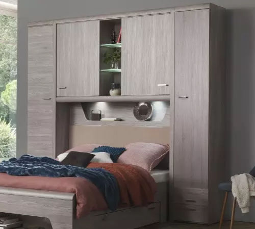 Armoire modulable - MULTY - Meubles Célio - contemporaine / en mélaminé / à portes battantes