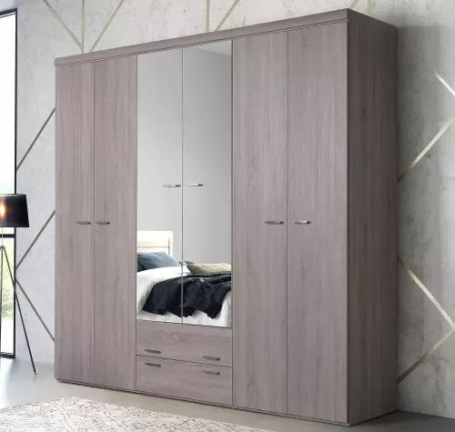 Armoire contemporaine - MULTY - Meubles Célio - en mélaminé / à portes battantes / à tiroir