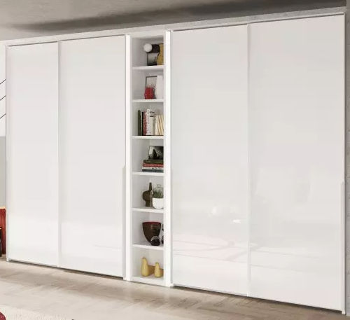 Étagère contemporaine - BLOOM - Meubles Célio - en mélaminé / avec rangement / blanche