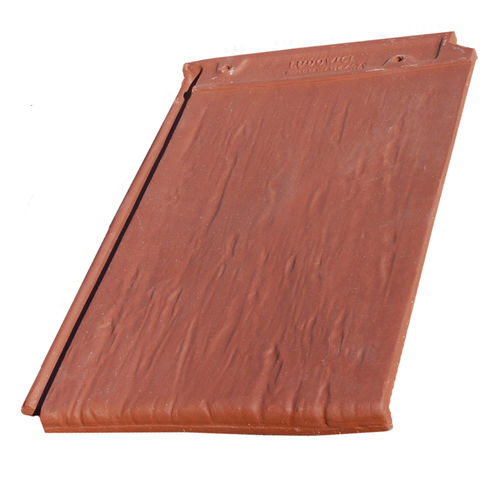 Tuile à emboitement - AMERICANA 16″ - LUDOWICI - plate / en terre cuite