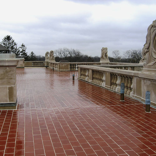 Pavage en terracotta - PROMENADE - LUDOWICI - d'extérieur / piéton / pour espace public