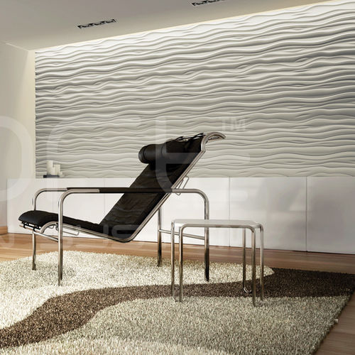 Panneau décoratif mural - STREAM 27 - Loft Design System - d'absorption acoustique / en composite / texturé