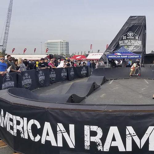 Pumptrack modulable - ANAHEIM, CA - World Skate Parks - pour skatepark