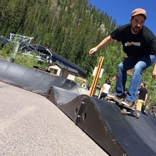 Pumptrack modulable - WINTER PARK, CO - World Skate Parks - pour skatepark / pour bikeparks
