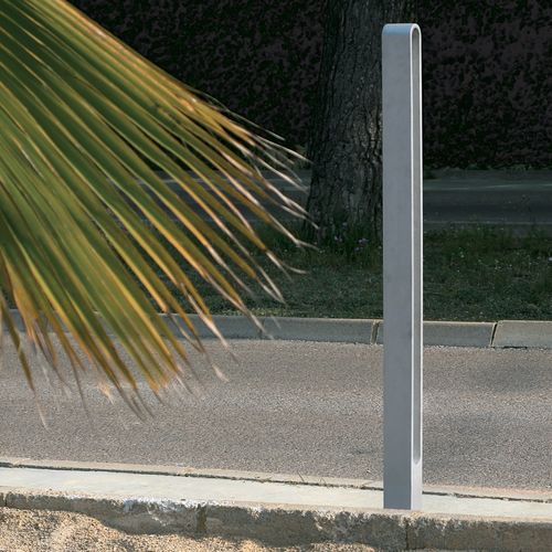 Borne de protection - MIELON - mmcité street furniture - en fonte d'aluminium / pour espace public / haute