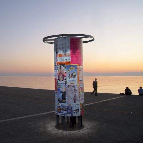 Colonne publicitaire - EGERO - mmcité street furniture