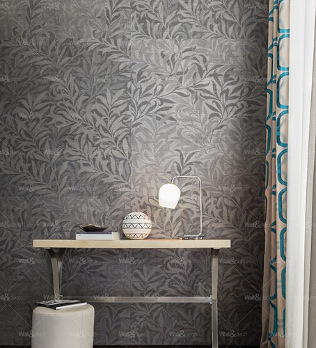 Papier peint contemporain - FLORENCE - Wall&Deco - en vinyle / à motif nature / aspect tissu