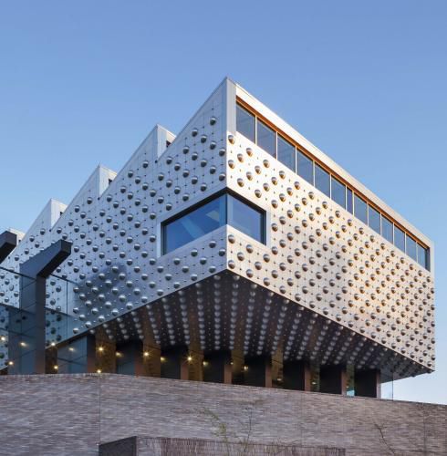 Bardage en panneaux - EEMHUIS - EURAMAX COATED PRODUCTS - en composite / d'aluminium / brossé