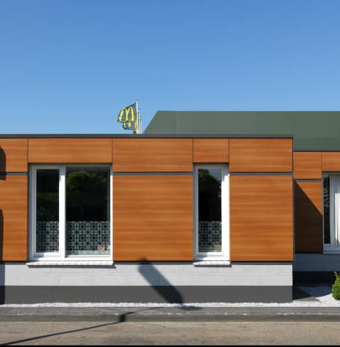 Bardage en panneaux - EURADECOR WOOD - EURAMAX COATED PRODUCTS - en composite / d'aluminium / rainuré