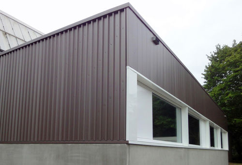 Bardage en plaques - ALUNATUR ZINC  - EURAMAX COATED PRODUCTS - en zinc