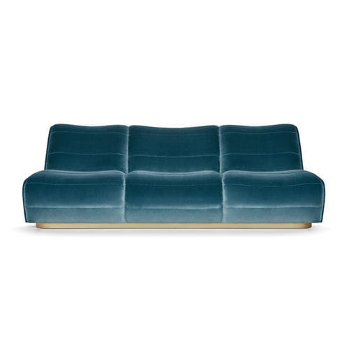 Canapé contemporain - Newman 230 - MUNNA - en tissu / en cuir / sans accoudoirs