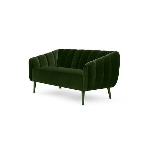 Canapé contemporain - Houston - MUNNA - en tissu / en cuir / avec accoudoirs