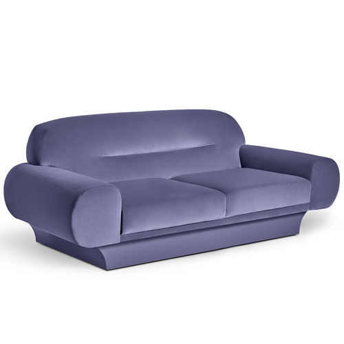 Canapé contemporain - ROY - MUNNA - en velours / en coton / avec accoudoirs