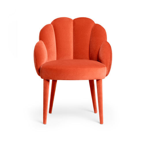 Chaise contemporaine - Daisy - MUNNA - d'intérieur / en tissu / en cuir