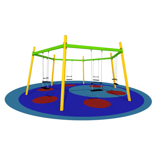 Balançoire en métal - HEXAGONAL - Dimo Group Srl - multiple / pour parc de jeux / pour enfants